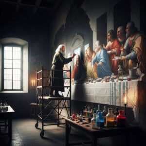 ليوناردو دافنشى والعشاء الاخير