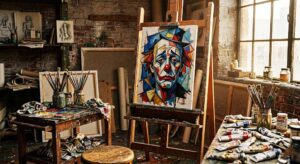 المهرج و الفن